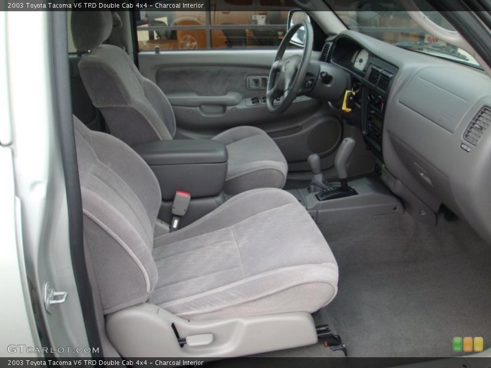Charcoal Interior Photo for the 2003 Toyota Tacoma V6 TRD Double Cab 4x4 #42646420