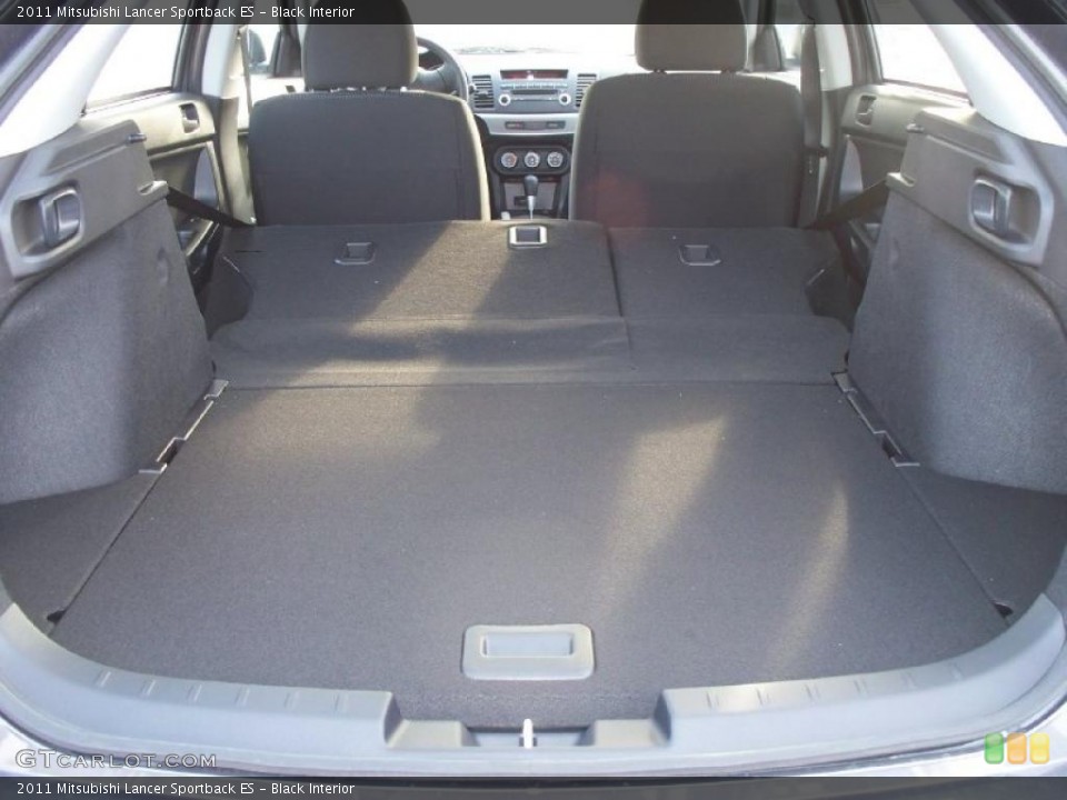 Black Interior Trunk for the 2011 Mitsubishi Lancer Sportback ES #42646952