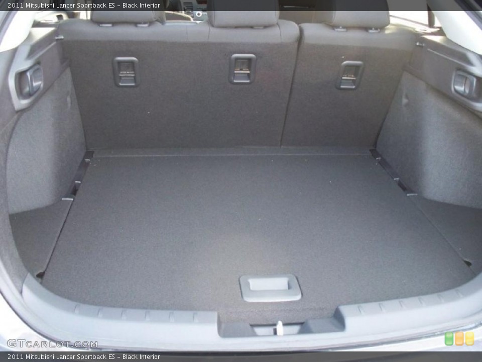Black Interior Trunk for the 2011 Mitsubishi Lancer Sportback ES #42646972