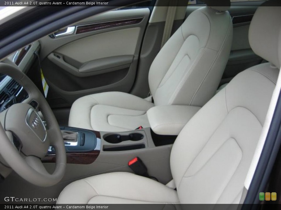 Cardamom Beige Interior Photo for the 2011 Audi A4 2.0T quattro Avant #42647592