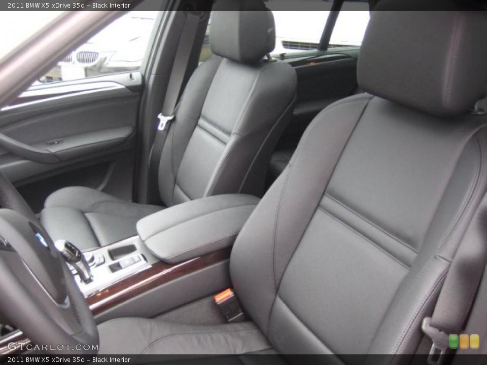 Black Interior Photo for the 2011 BMW X5 xDrive 35d #42647900