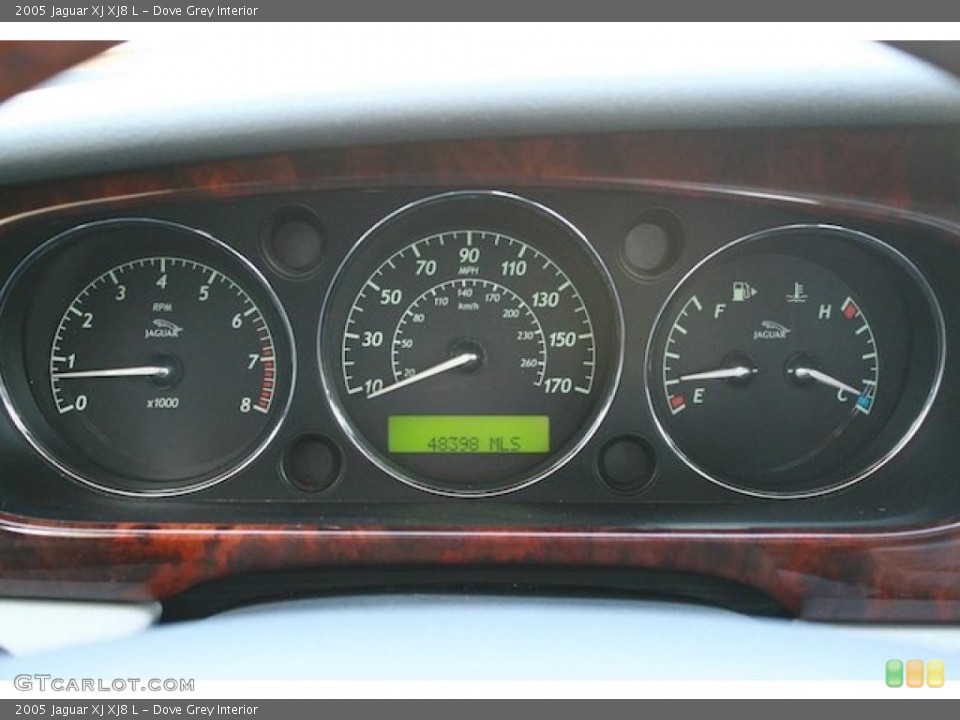 Dove Grey Interior Gauges for the 2005 Jaguar XJ XJ8 L #42648104