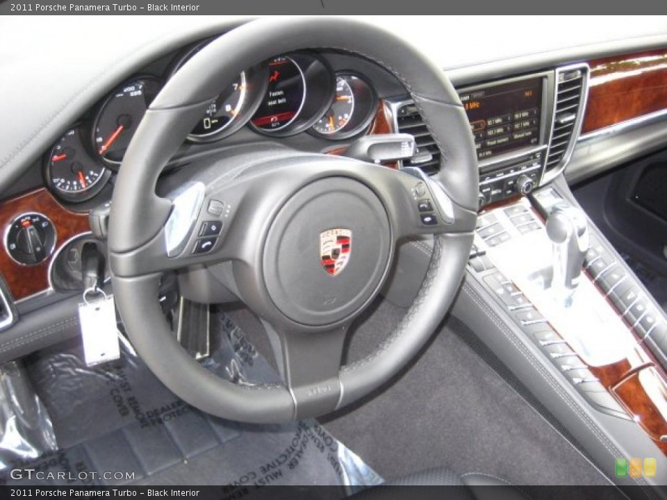 Black Interior Photo for the 2011 Porsche Panamera Turbo #42648532