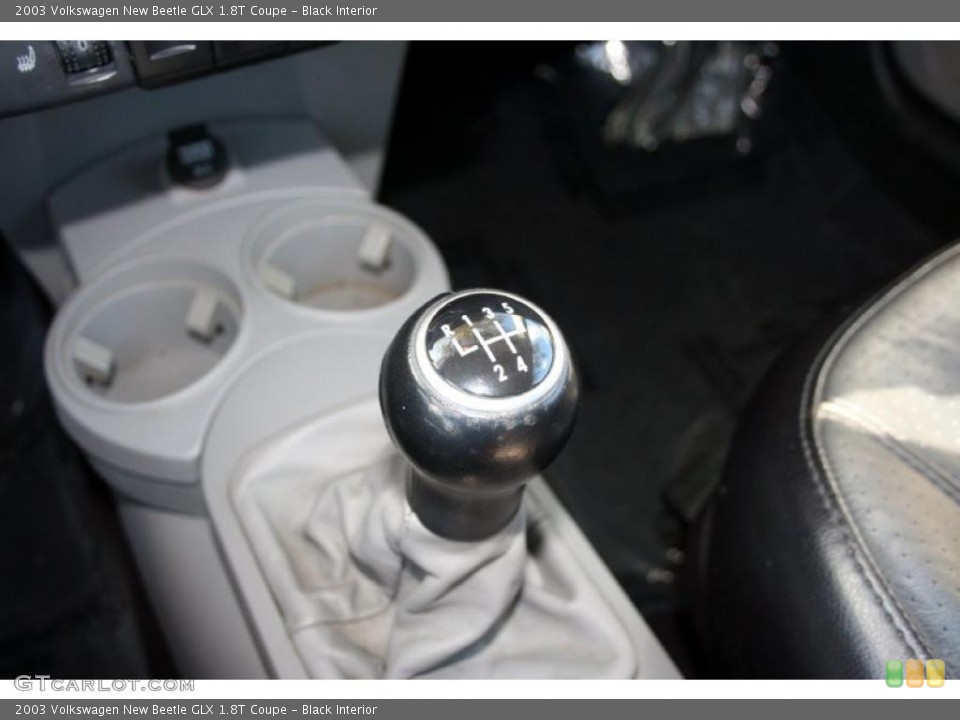 Black Interior Transmission for the 2003 Volkswagen New Beetle GLX 1.8T Coupe #42648580