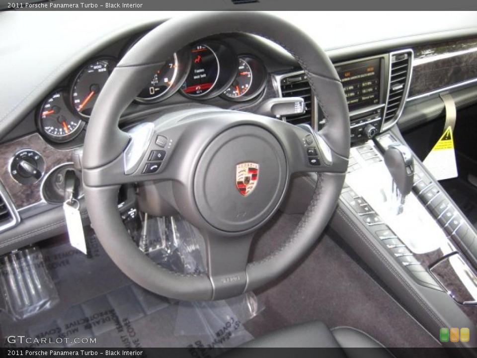 Black Interior Photo for the 2011 Porsche Panamera Turbo #42648624