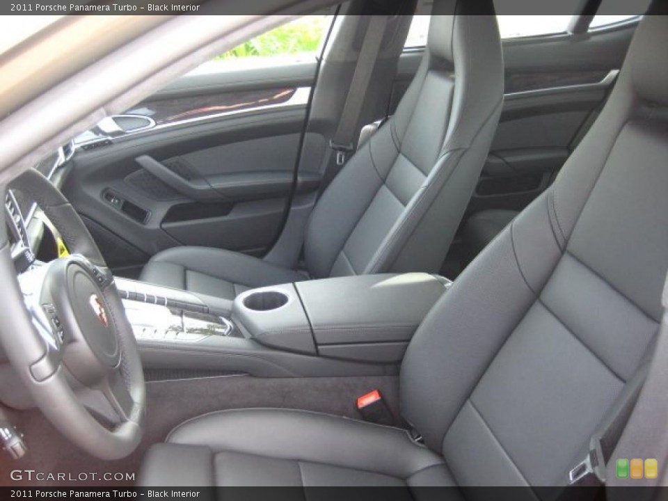 Black Interior Photo for the 2011 Porsche Panamera Turbo #42648636