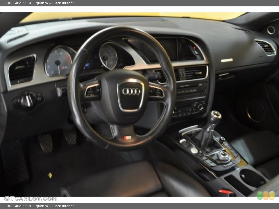 Black Interior Prime Interior for the 2008 Audi S5 4.2 quattro #42649080