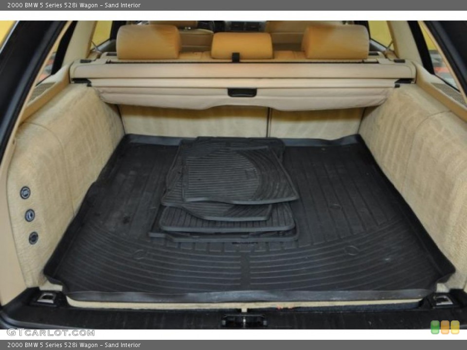Sand Interior Trunk for the 2000 BMW 5 Series 528i Wagon #42656328
