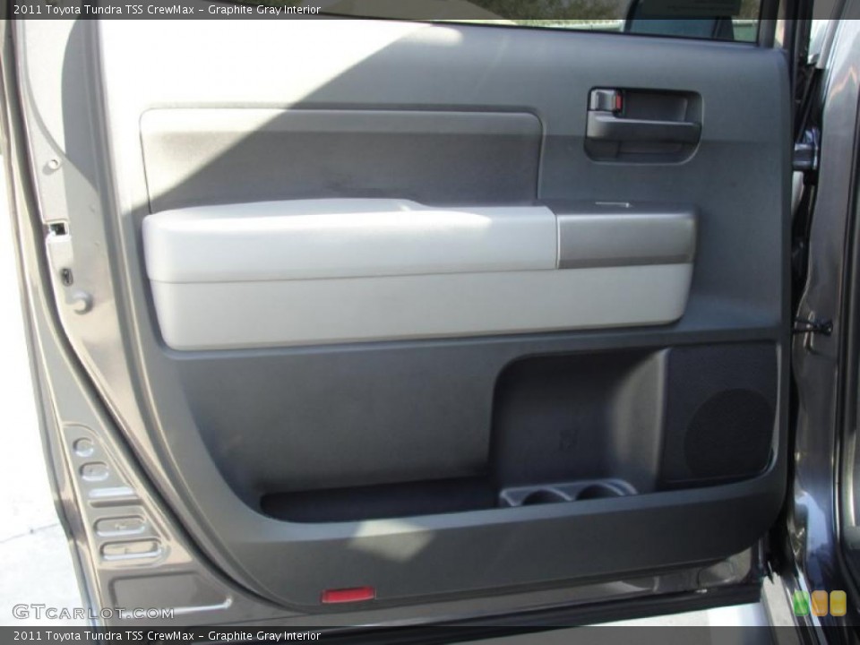 Graphite Gray Interior Door Panel for the 2011 Toyota Tundra TSS CrewMax #42661636
