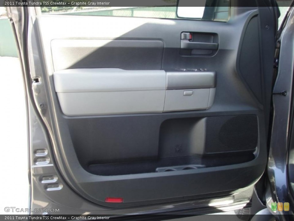 Graphite Gray Interior Door Panel for the 2011 Toyota Tundra TSS CrewMax #42661660