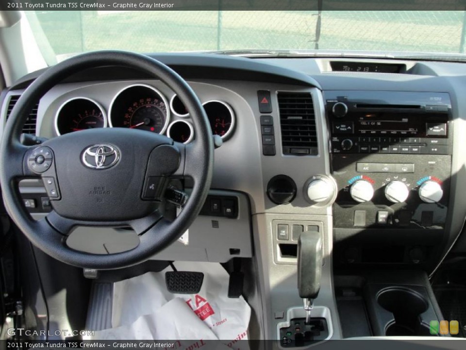 Graphite Gray Interior Dashboard for the 2011 Toyota Tundra TSS CrewMax #42661716