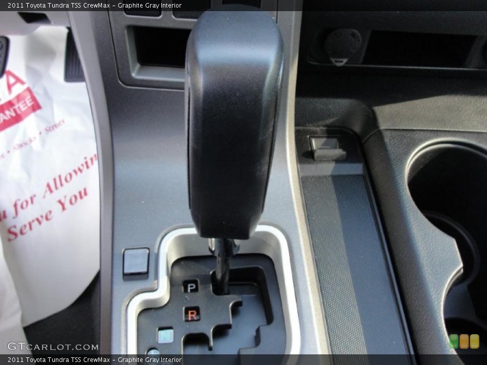 Graphite Gray Interior Transmission for the 2011 Toyota Tundra TSS CrewMax #42661776