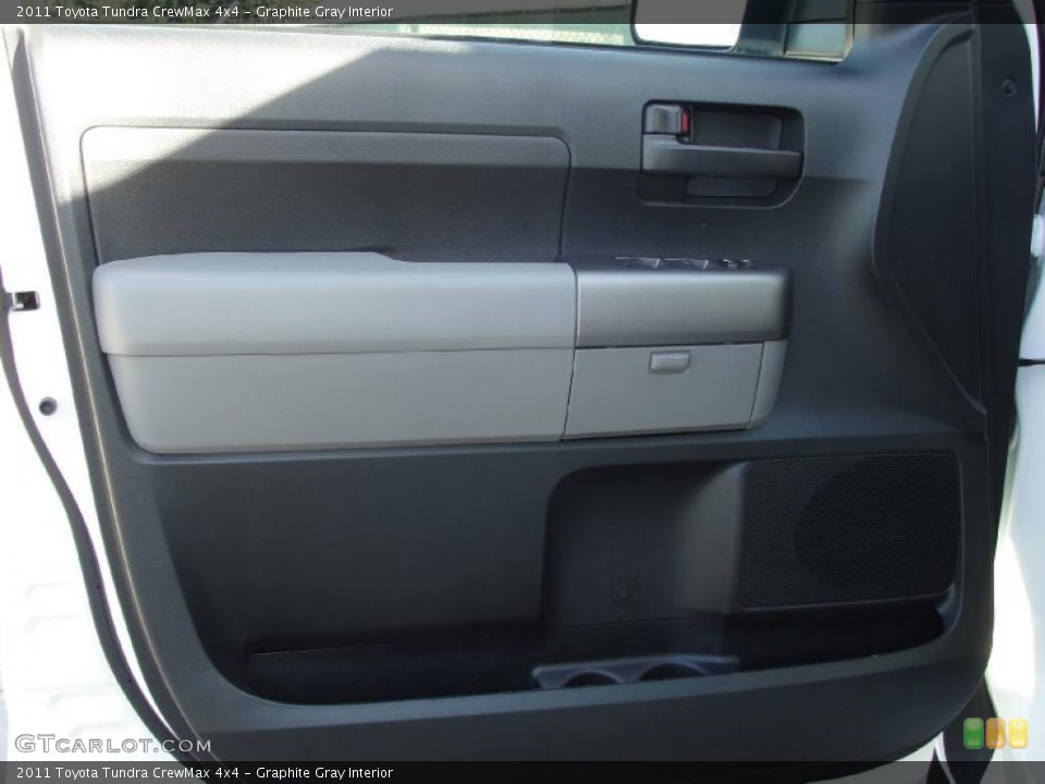 Graphite Gray Interior Door Panel for the 2011 Toyota Tundra CrewMax 4x4 #42662226