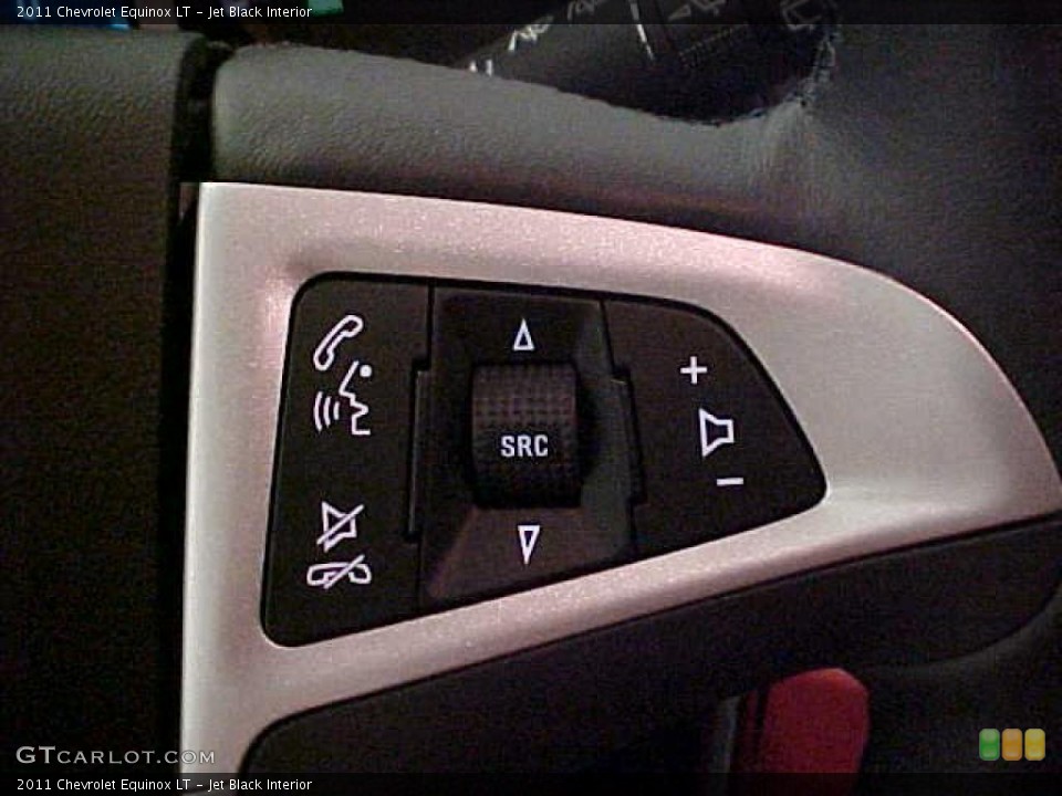 Jet Black Interior Controls for the 2011 Chevrolet Equinox LT #42665445