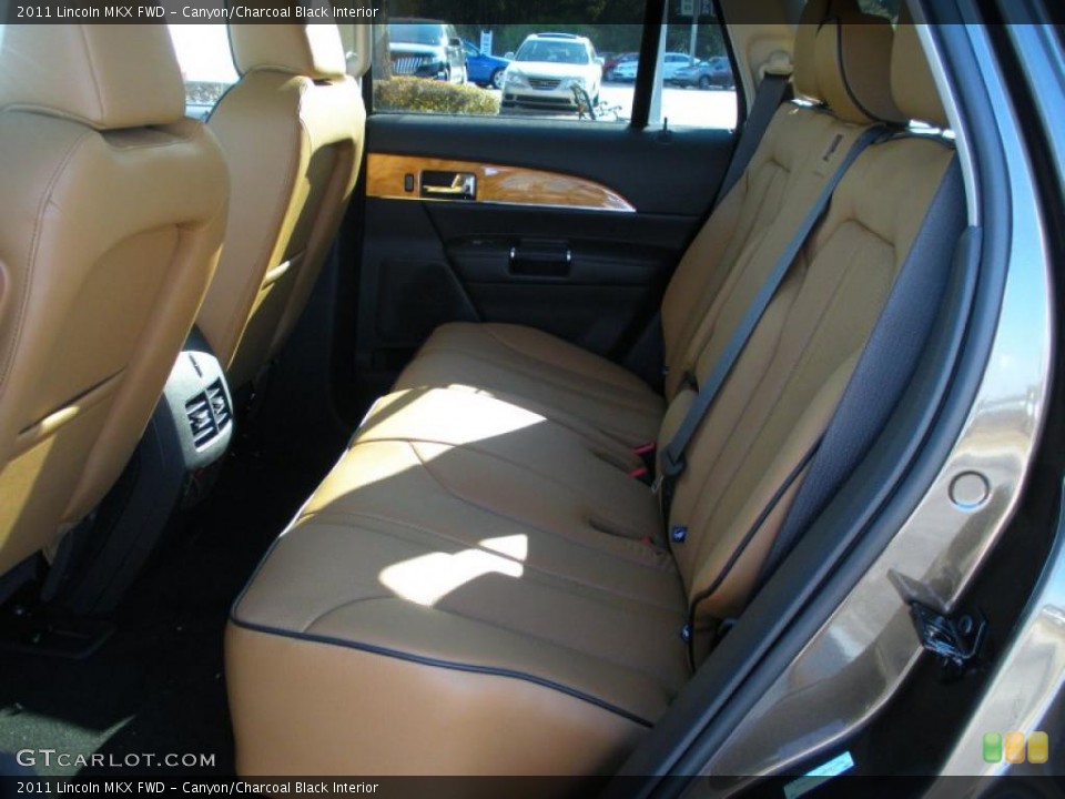 Canyon/Charcoal Black Interior Photo for the 2011 Lincoln MKX FWD #42669610