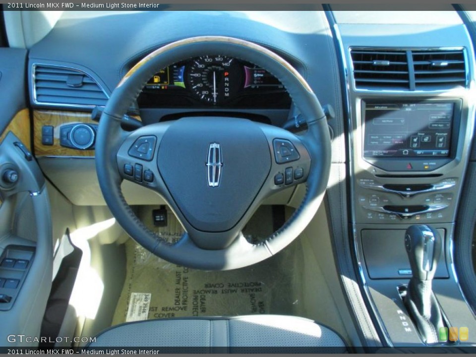 Medium Light Stone Interior Dashboard for the 2011 Lincoln MKX FWD #42669806