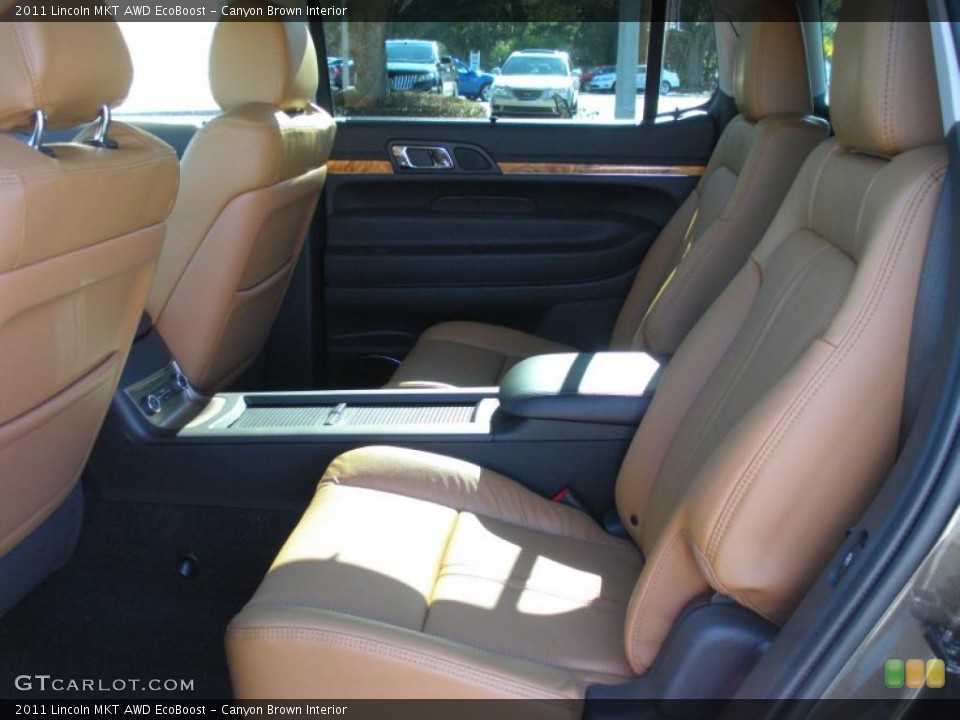 Canyon Brown Interior Photo for the 2011 Lincoln MKT AWD EcoBoost #42670006