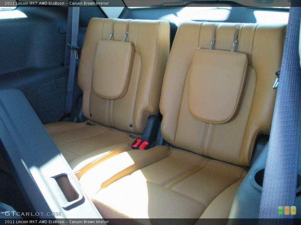 Canyon Brown 2011 Lincoln MKT Interiors