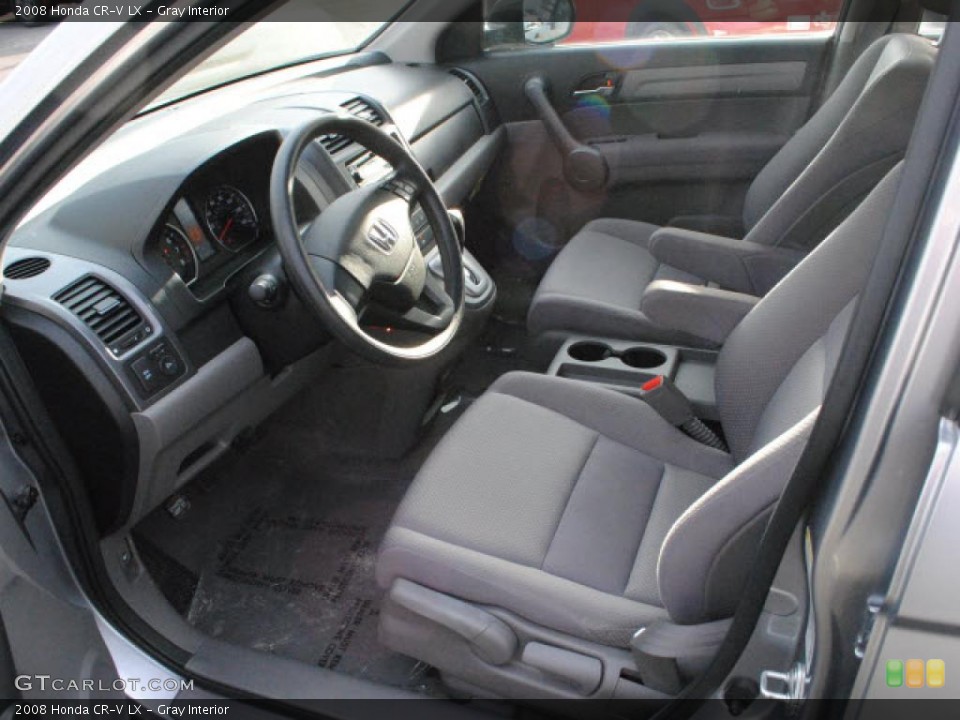 Gray Interior Photo for the 2008 Honda CR-V LX #42674898