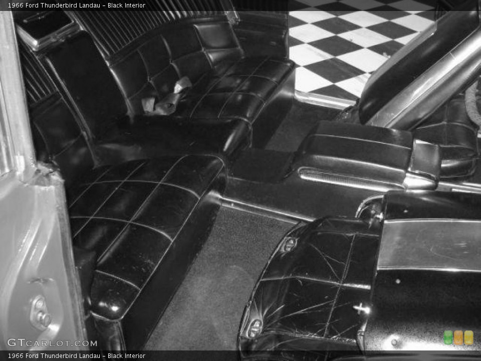 Black Interior Photo for the 1966 Ford Thunderbird Landau #42677788
