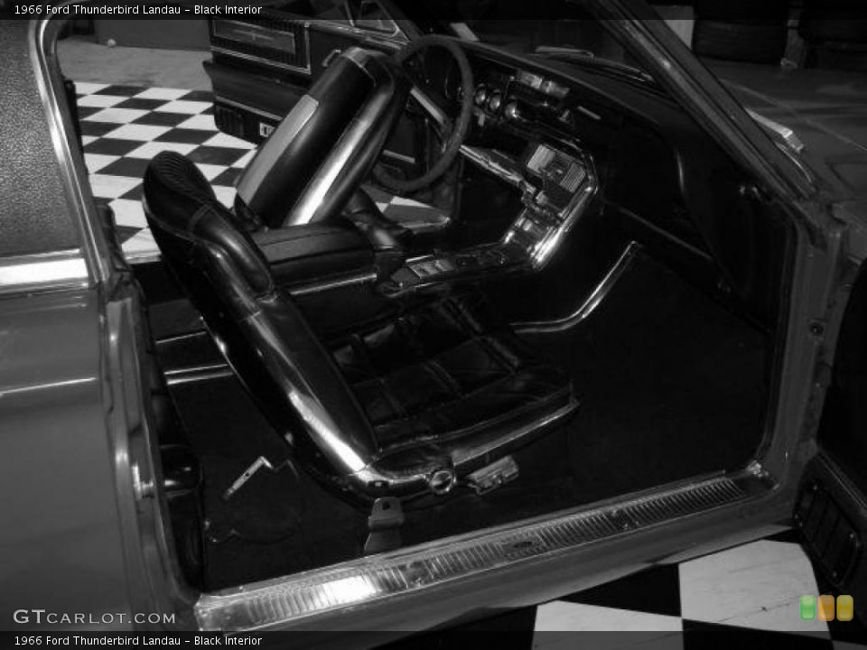 Black Interior Photo for the 1966 Ford Thunderbird Landau #42677792