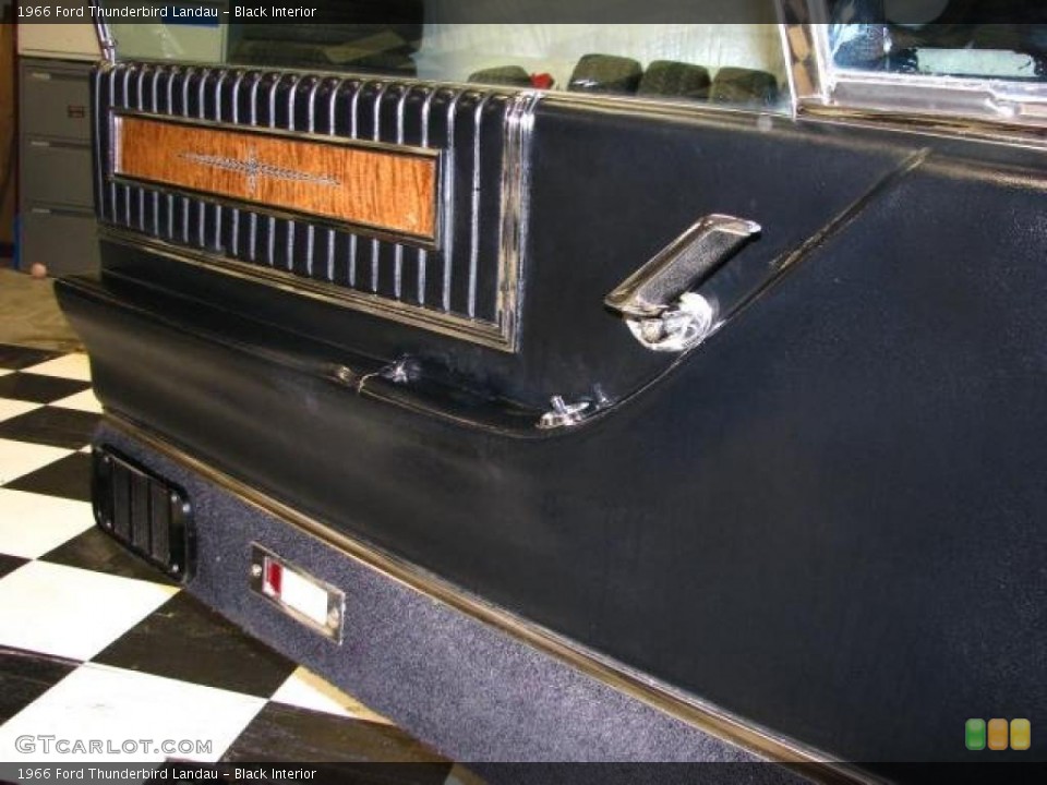 Black Interior Door Panel for the 1966 Ford Thunderbird Landau #42677860