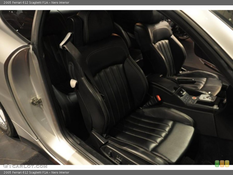 Nero Interior Photo for the 2005 Ferrari 612 Scaglietti F1A #42682602