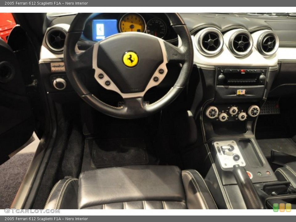 Nero Interior Photo for the 2005 Ferrari 612 Scaglietti F1A #42682615