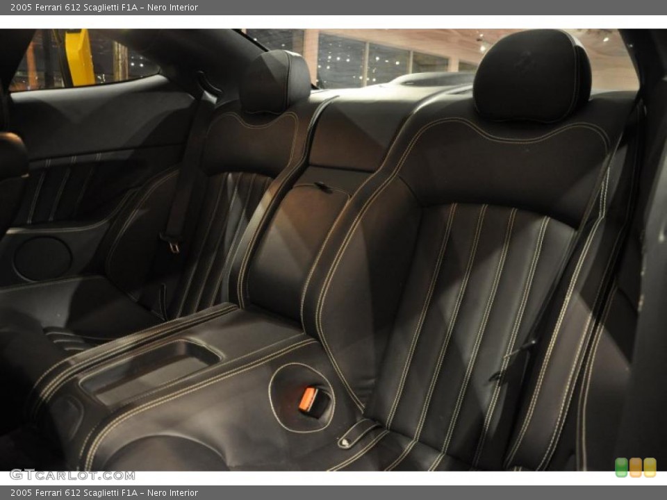 Nero Interior Photo for the 2005 Ferrari 612 Scaglietti F1A #42682662