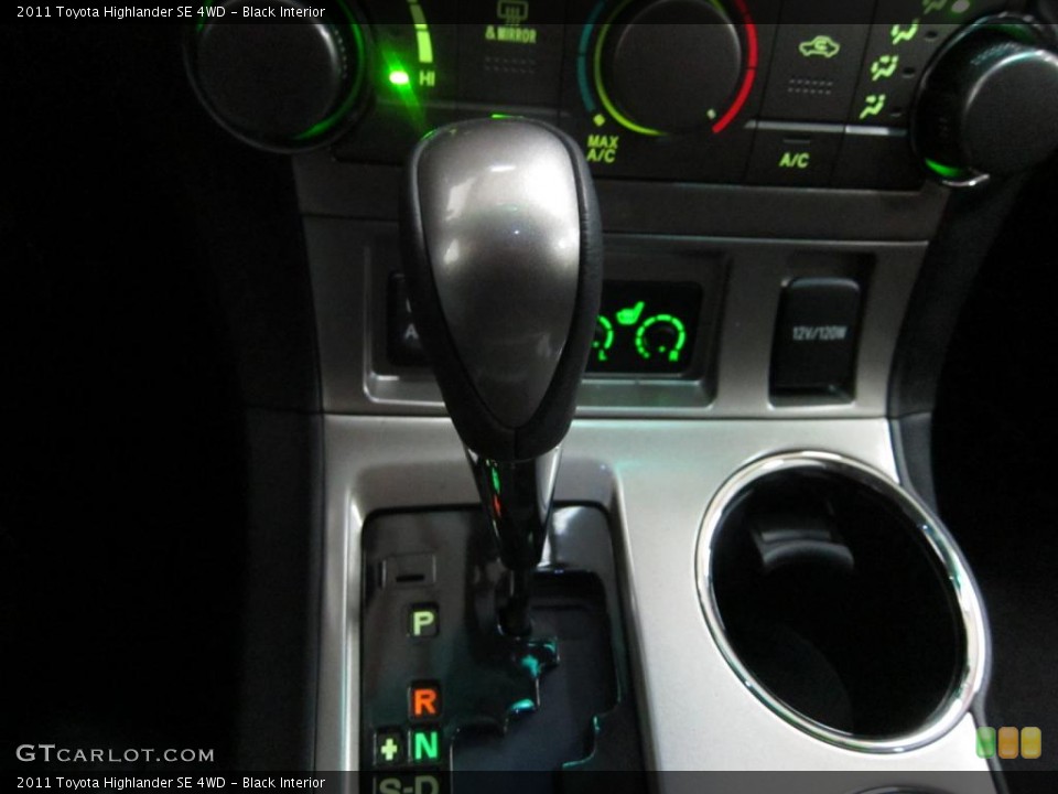 Black Interior Transmission for the 2011 Toyota Highlander SE 4WD #42683690
