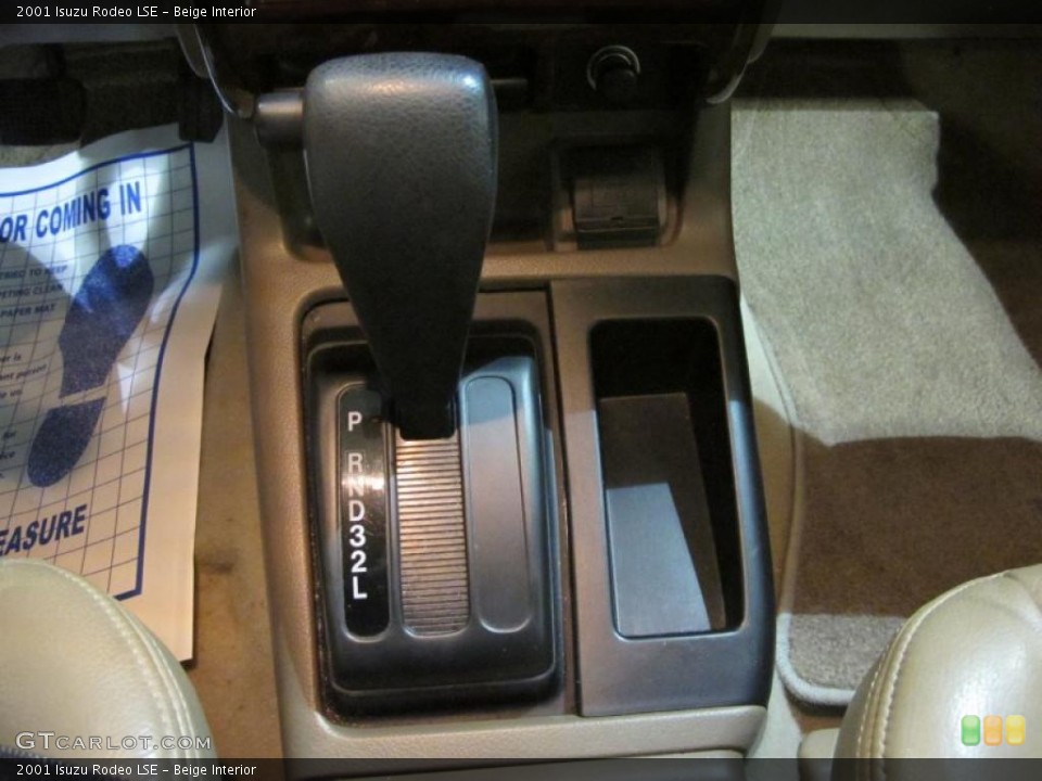 Beige Interior Transmission for the 2001 Isuzu Rodeo LSE #42689999