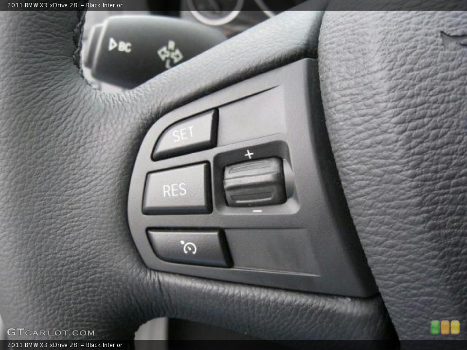 Black Interior Controls for the 2011 BMW X3 xDrive 28i #42701583