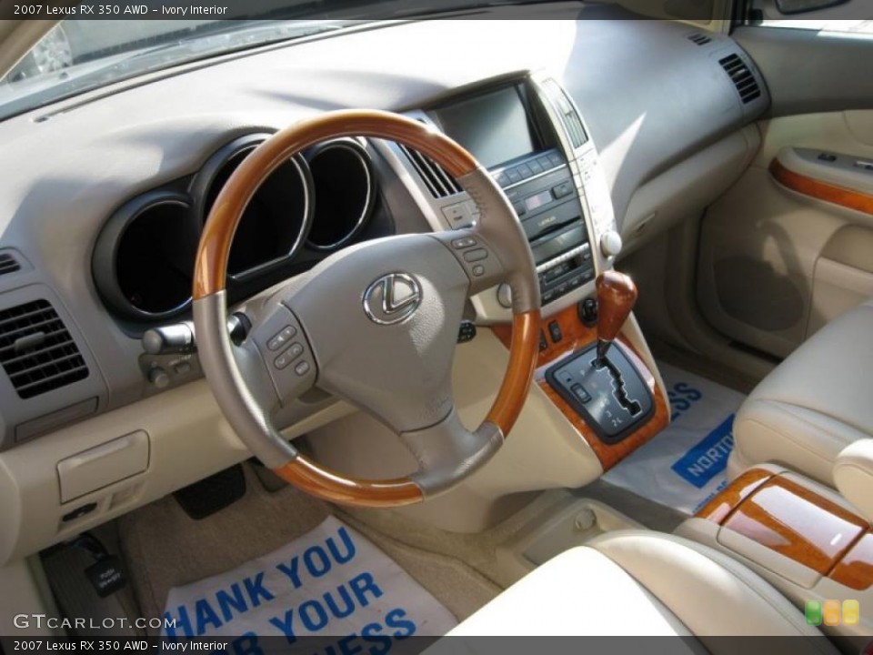 Ivory Interior Prime Interior for the 2007 Lexus RX 350 AWD #42704920
