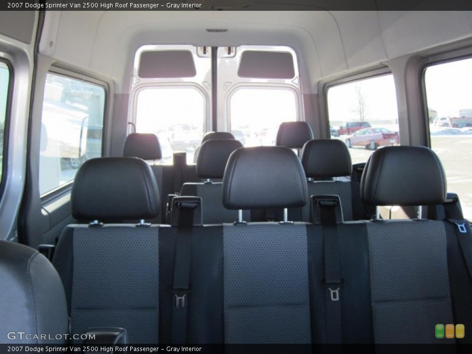 Gray Interior Photo for the 2007 Dodge Sprinter Van 2500 High Roof Passenger #42713876