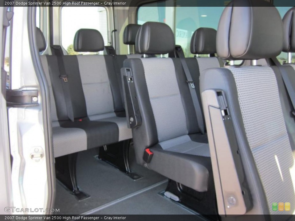 Gray Interior Photo for the 2007 Dodge Sprinter Van 2500 High Roof Passenger #42713892