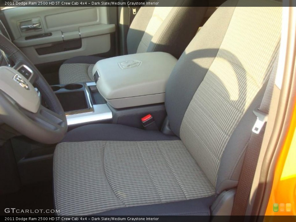 Dark Slate/Medium Graystone Interior Photo for the 2011 Dodge Ram 2500 HD ST Crew Cab 4x4 #42713896