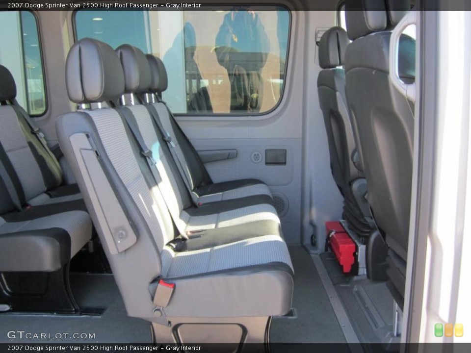 Gray Interior Photo for the 2007 Dodge Sprinter Van 2500 High Roof Passenger #42713908