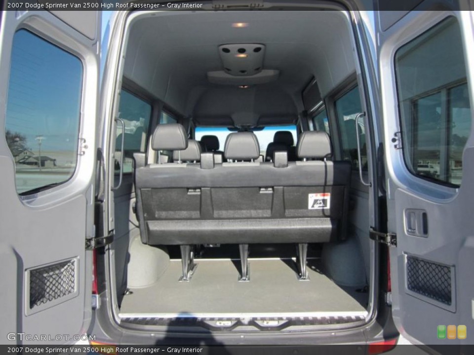 Gray Interior Trunk for the 2007 Dodge Sprinter Van 2500 High Roof Passenger #42713924