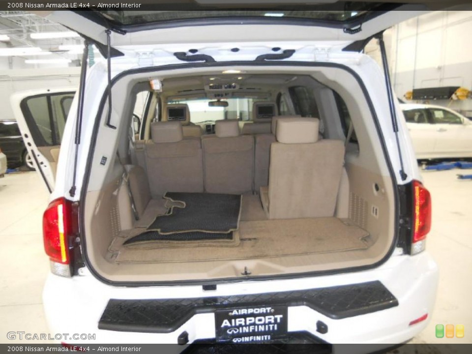 Almond Interior Trunk for the 2008 Nissan Armada LE 4x4 #42719421