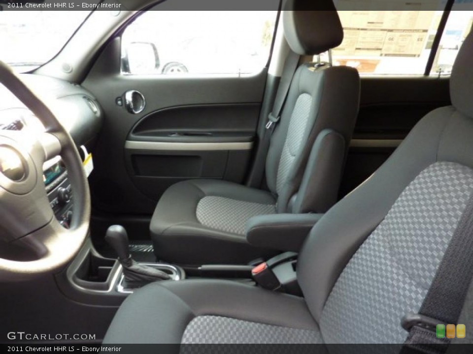 Ebony Interior Photo for the 2011 Chevrolet HHR LS #42719453