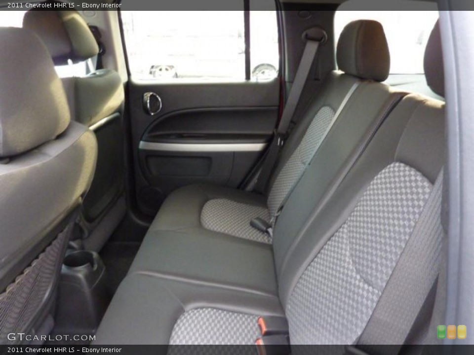 Ebony Interior Photo for the 2011 Chevrolet HHR LS #42719533