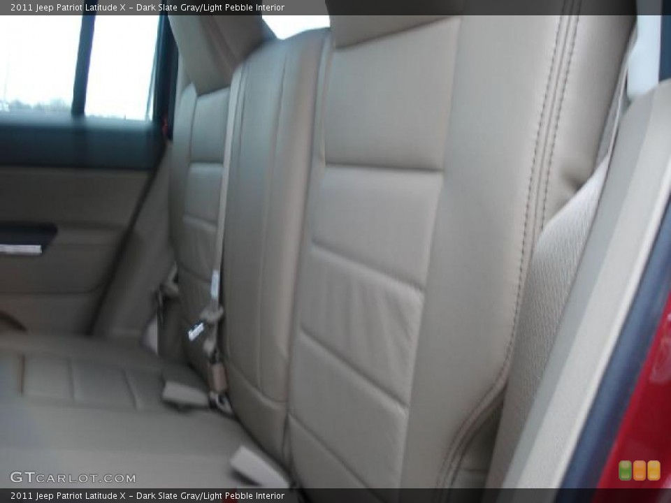 Dark Slate Gray/Light Pebble Interior Photo for the 2011 Jeep Patriot Latitude X #42724077