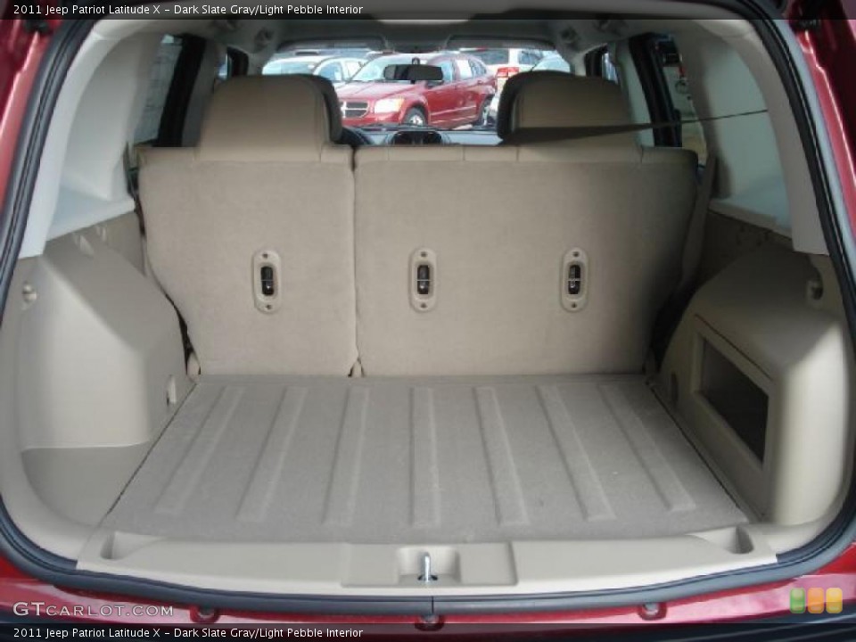 Dark Slate Gray/Light Pebble Interior Trunk for the 2011 Jeep Patriot Latitude X #42724085