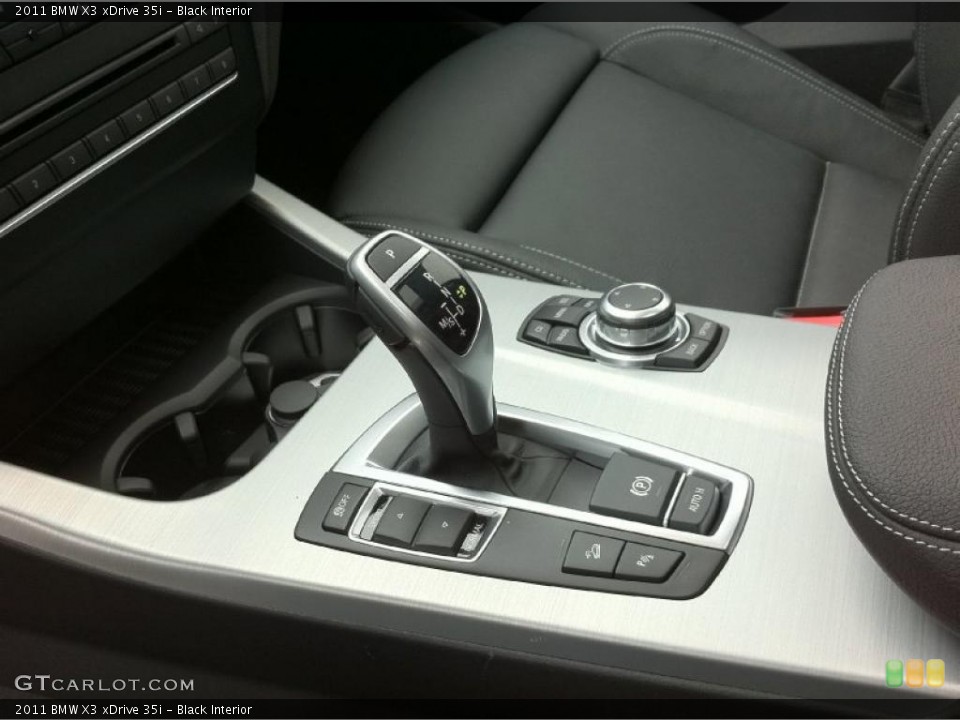 Black Interior Transmission for the 2011 BMW X3 xDrive 35i #42729547