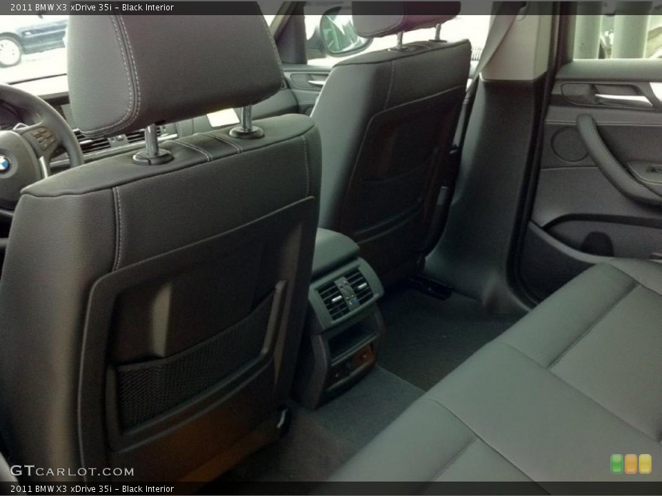 Black Interior Photo for the 2011 BMW X3 xDrive 35i #42729567