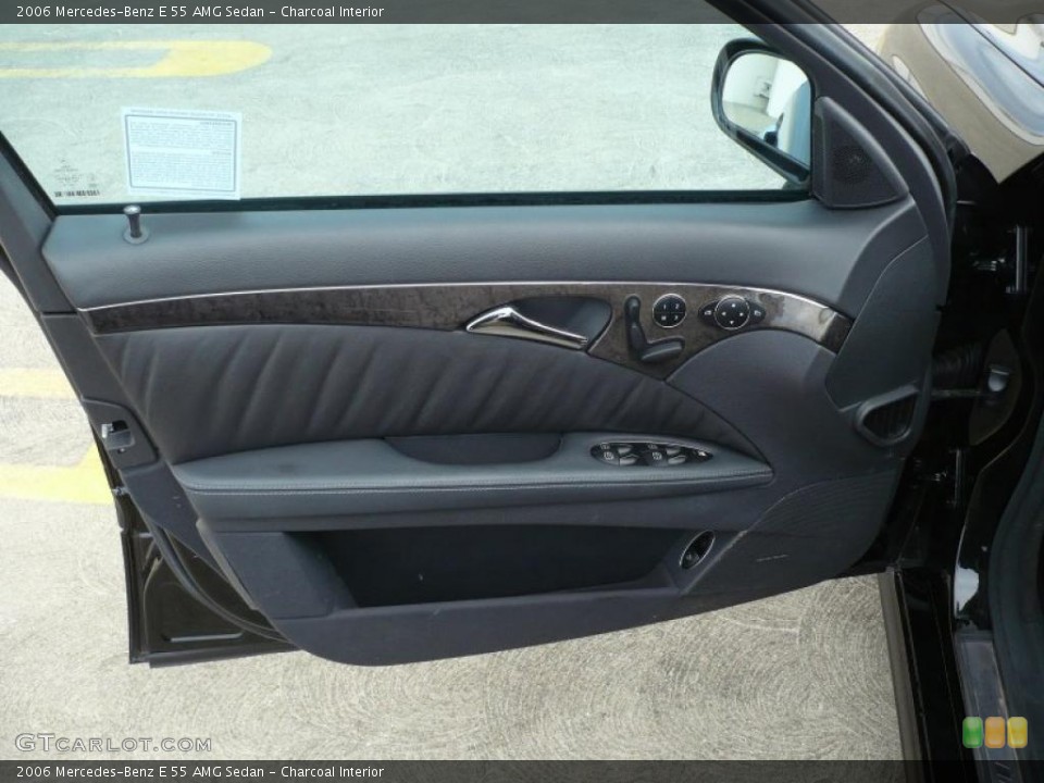 Charcoal Interior Door Panel for the 2006 Mercedes-Benz E 55 AMG Sedan #42739875