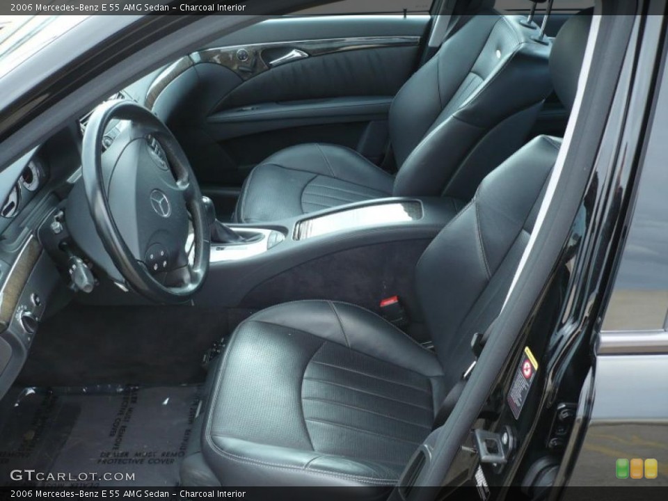 Charcoal Interior Photo for the 2006 Mercedes-Benz E 55 AMG Sedan #42739891