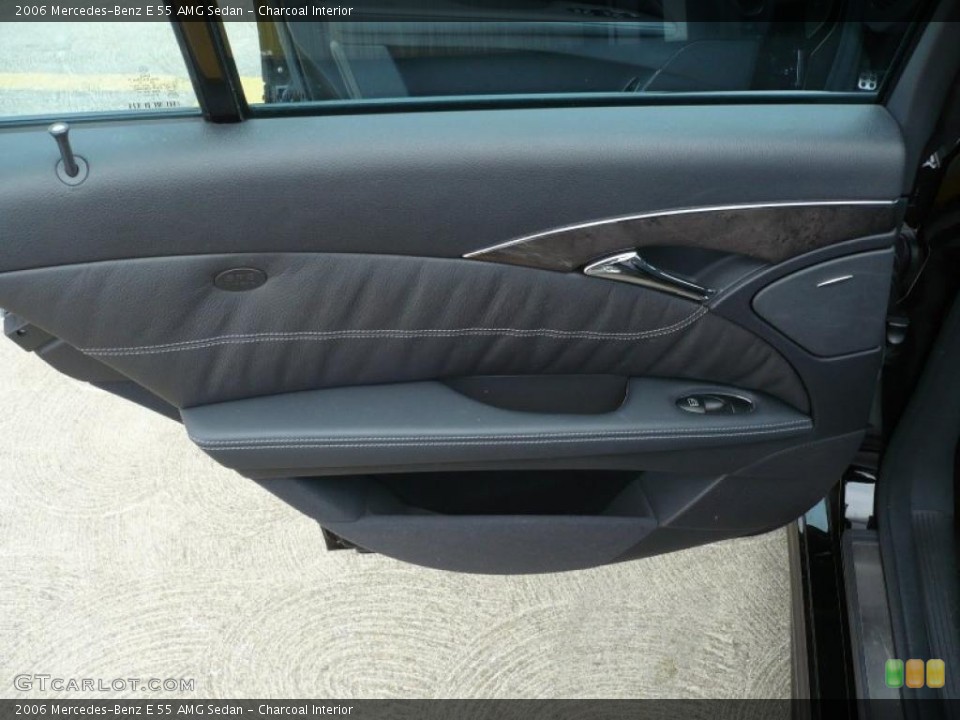 Charcoal Interior Door Panel for the 2006 Mercedes-Benz E 55 AMG Sedan #42739910