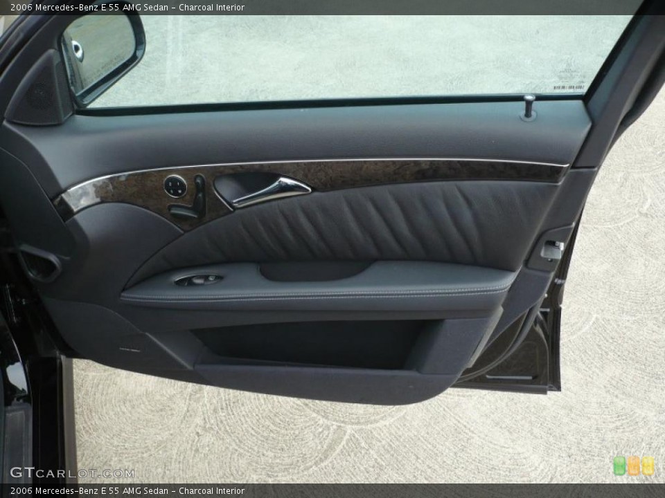 Charcoal Interior Door Panel for the 2006 Mercedes-Benz E 55 AMG Sedan #42739987