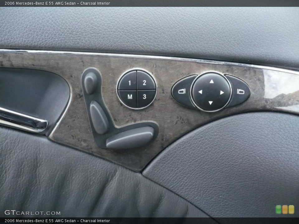 Charcoal Interior Controls for the 2006 Mercedes-Benz E 55 AMG Sedan #42740036